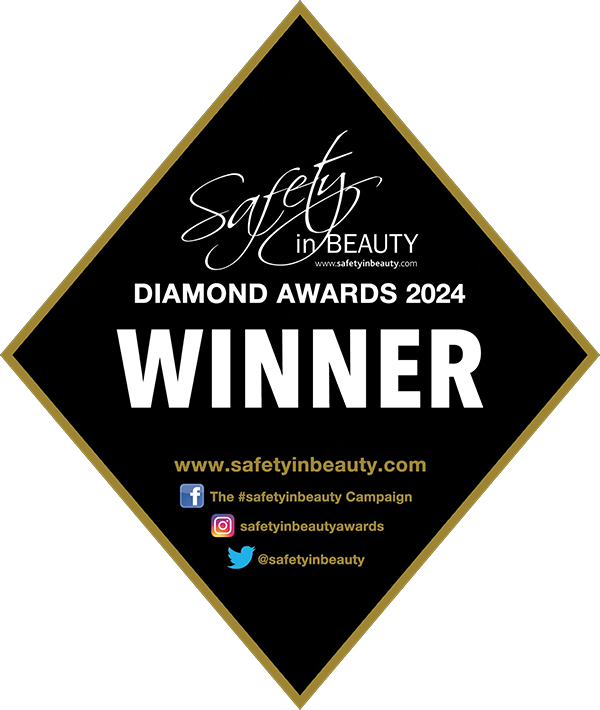 AgeJET Nitrogen Plasma Device wins safety in beauty award winner logo black