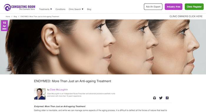 Cure Medical Press - Consulting Room